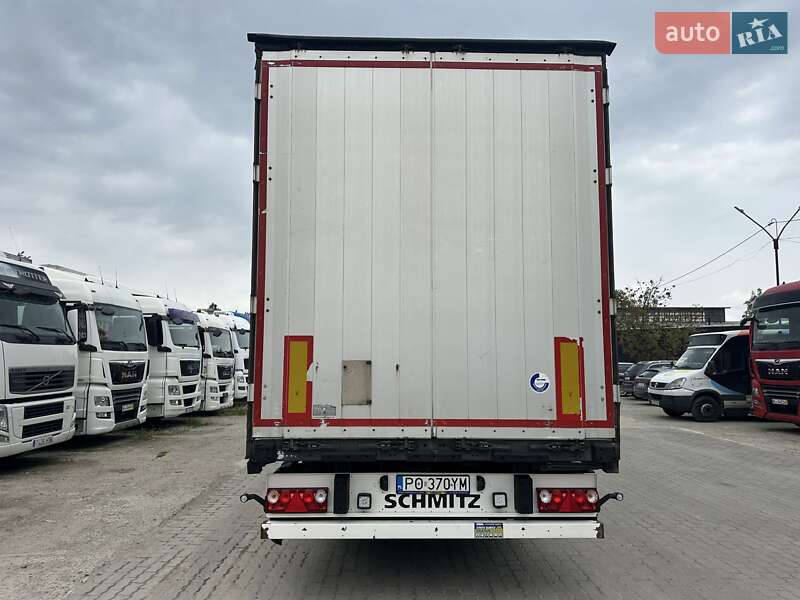 Тентований борт (штора) - напівпричіп Schmitz Cargobull SCS 24/L 2013 в Калуші