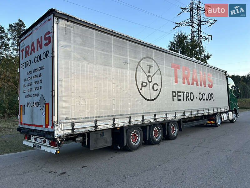 Тентованный борт (штора) - полуприцеп Schmitz Cargobull SCS 24/L 2012 в 