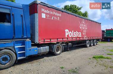 Тентований борт (штора) - напівпричіп Schmitz Cargobull SCS 24/L 2007 в 