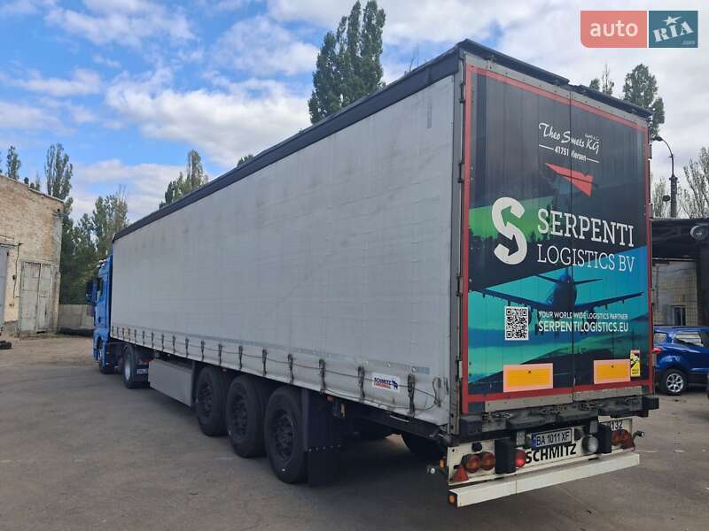 Тентованный борт (штора) - полуприцеп Schmitz Cargobull SCS 24/L 2011 в Кропивницком