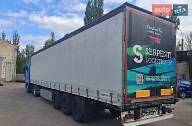 Тентований борт (штора) - напівпричіп Schmitz Cargobull SCS 24/L 2011 в 
