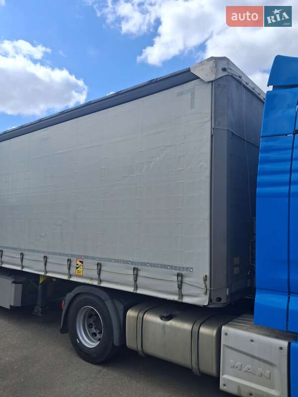 Тентованный борт (штора) - полуприцеп Schmitz Cargobull SCS 24/L 2011 в Кропивницком