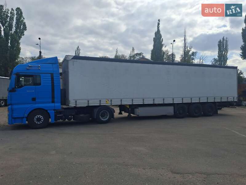 Тентованный борт (штора) - полуприцеп Schmitz Cargobull SCS 24/L 2011 в Кропивницком