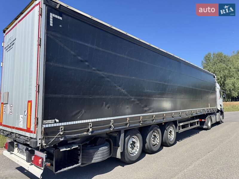 Тентований борт (штора) - напівпричіп Schmitz Cargobull SCS 24/L 2013 в Вінниці