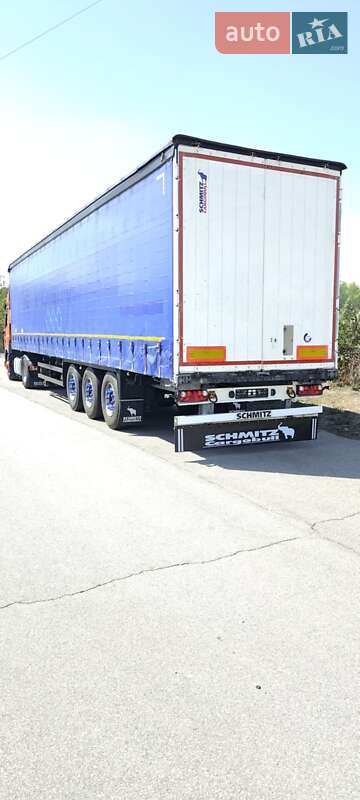 Тентованный борт (штора) - полуприцеп Schmitz Cargobull SCS 24/L 2015 в Умани