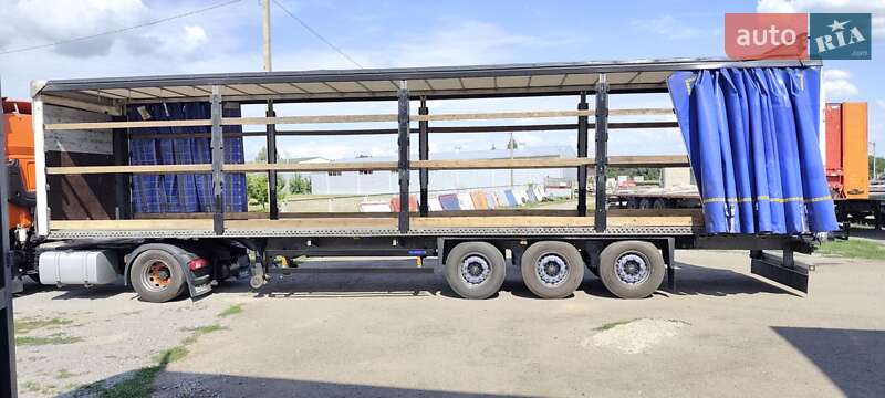 Тентованный борт (штора) - полуприцеп Schmitz Cargobull SCS 24/L 2015 в Умани