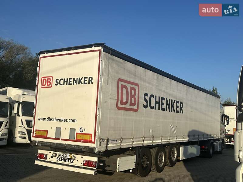 Тентований борт (штора) - напівпричіп Schmitz Cargobull SCS 24/L 2017 в Калуші фото 4 Тентований борт (штора) - напівпричіп Schmitz Cargobull SCS 24/L 2017 в Калуші