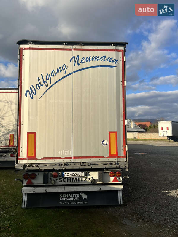 Тентований борт (штора) - напівпричіп Schmitz Cargobull SCS 24/L 2015 в Іршаві фото 3 Тентований борт (штора) - напівпричіп Schmitz Cargobull SCS 24/L 2015 в Іршаві