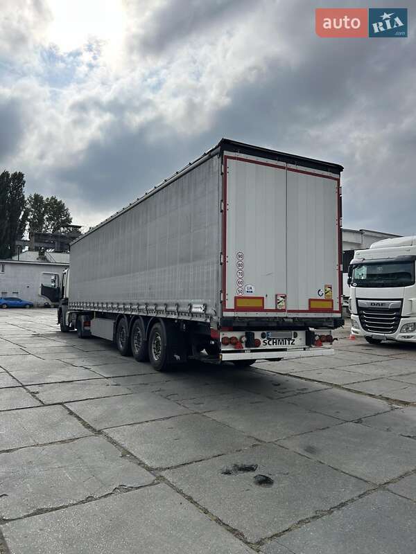 Тентованный борт (штора) - полуприцеп Schmitz Cargobull SCS 24/L 2017 в Киеве