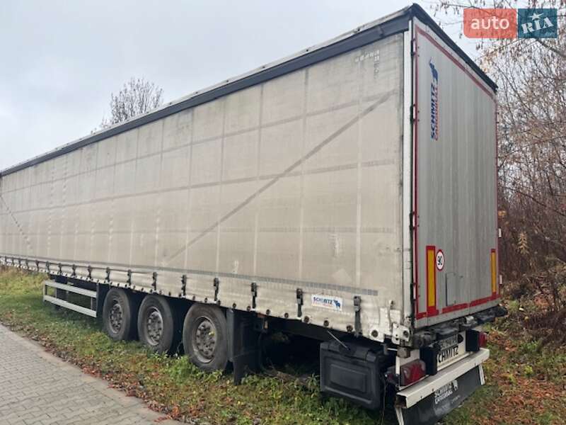 Тентованный борт (штора) - полуприцеп Schmitz Cargobull SCS 24/L 2012 в Львове