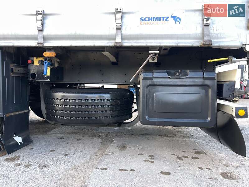 Тентований борт (штора) - напівпричіп Schmitz Cargobull SCS 24/L 2012 в Тернополі