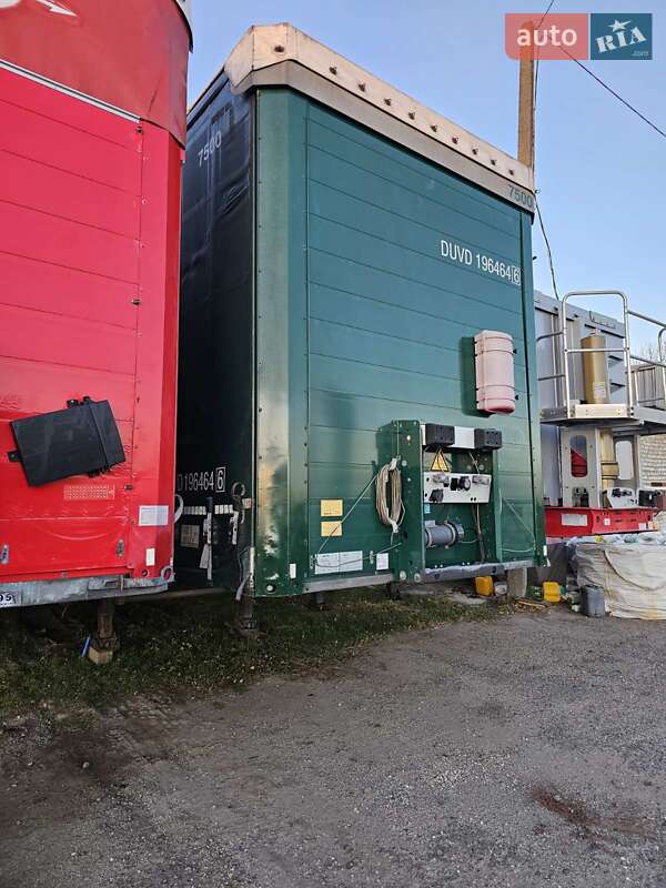 Тентованный борт (штора) - полуприцеп Schmitz Cargobull SCS 24/L 2014 в Шептицькому