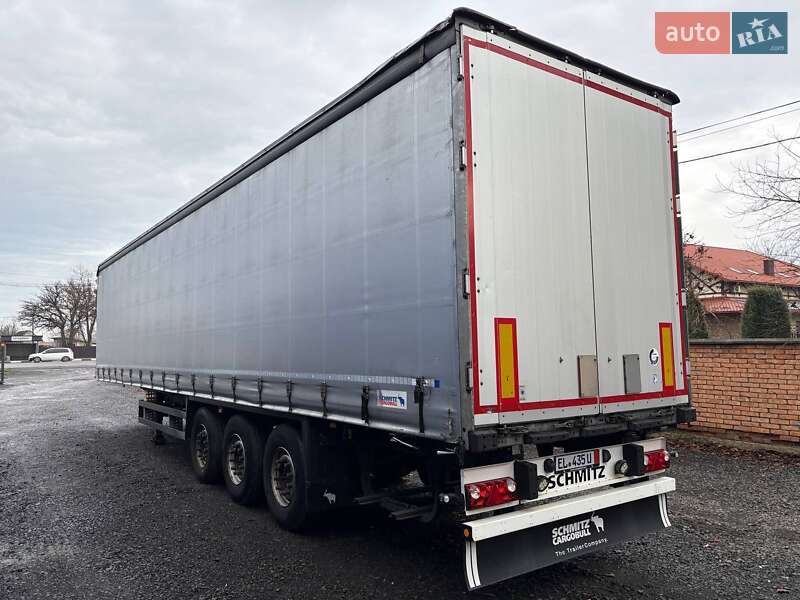 Тентований борт (штора) - напівпричіп Schmitz Cargobull SCS 24/L 2018 в Ковелі