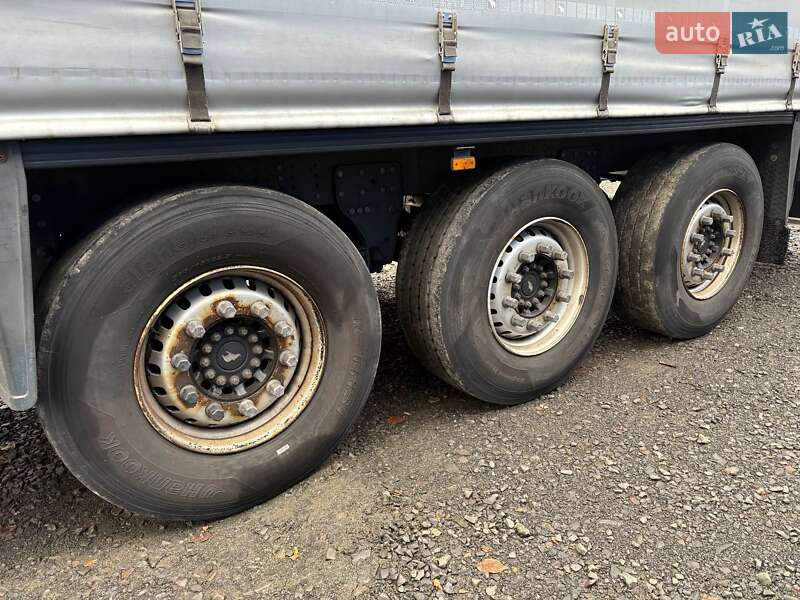 Тентований борт (штора) - напівпричіп Schmitz Cargobull SCS 24/L 2018 в Ковелі