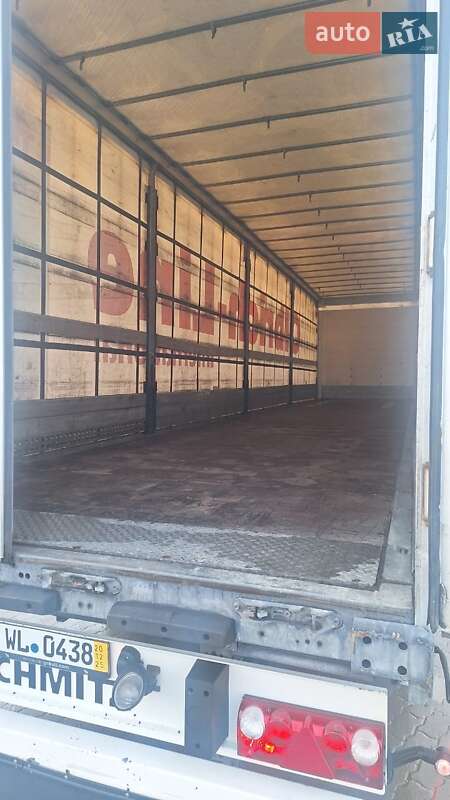Тентований борт (штора) - напівпричіп Schmitz Cargobull SCS 24/L 2015 в Калуші