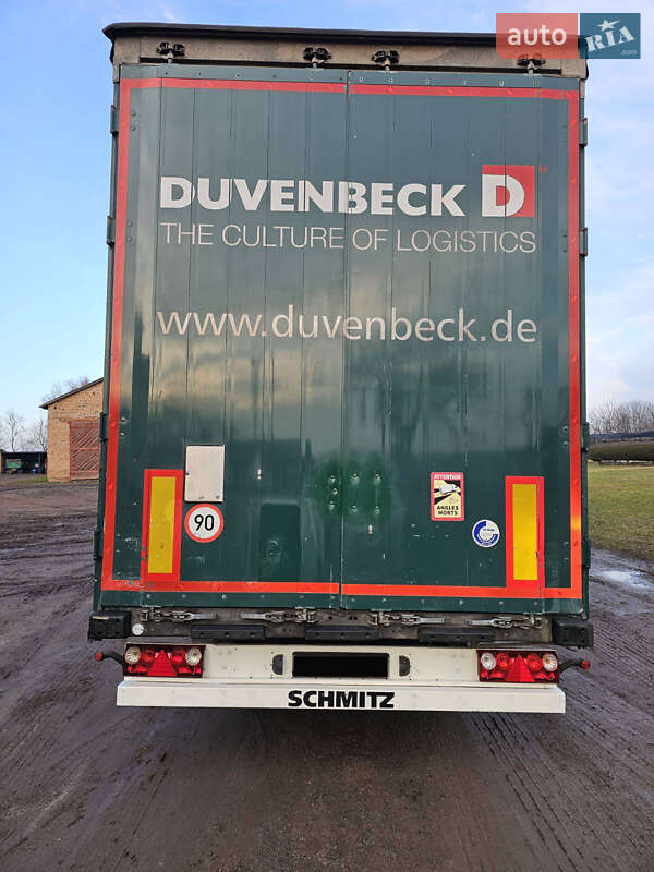 Тентованный борт (штора) - полуприцеп Schmitz Cargobull SCS 24/L 2013 в Шептицькому