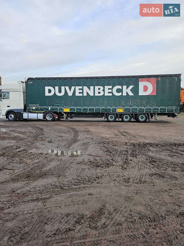 Тентованный борт (штора) - полуприцеп Schmitz Cargobull SCS 24/L 2013 в Шептицькому