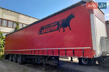 Тентований борт (штора) - напівпричіп Schmitz Cargobull SCS 24/L 2011 в Луцьку