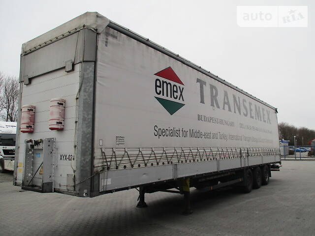 Тентованный борт (штора) - полуприцеп Schmitz Cargobull SCS 2011 в 