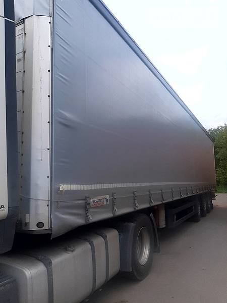 Тентований борт (штора) - напівпричіп Schmitz Cargobull SCS 2007 в Львові