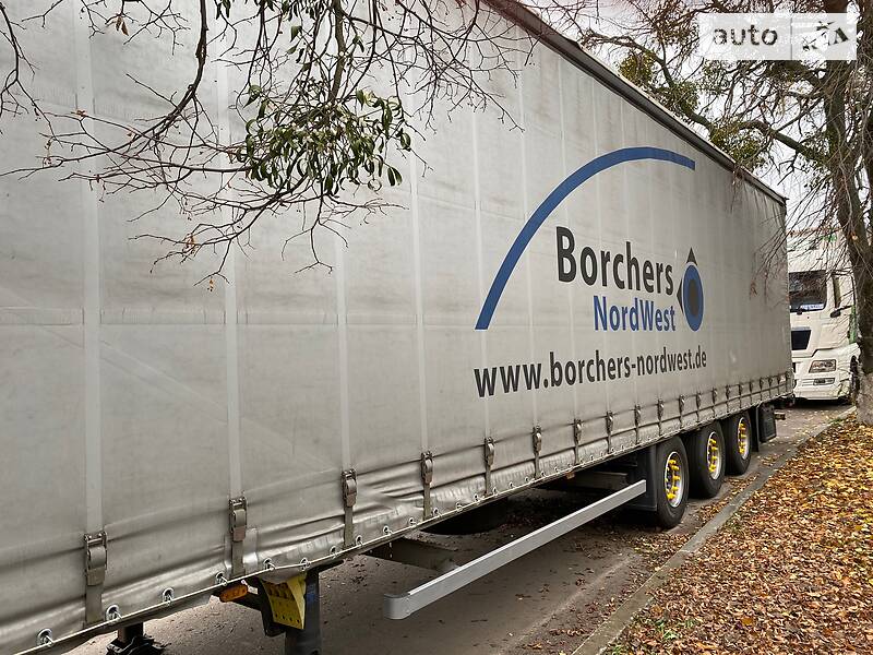 Тентований борт (штора) - напівпричіп Schmitz Cargobull SCS 2010 в Києві