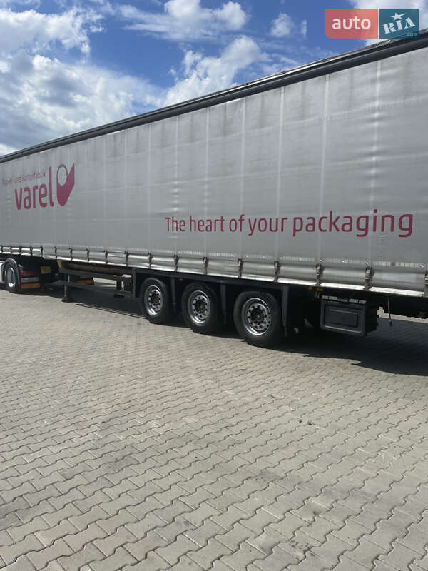 Тентований борт (штора) - напівпричіп Schmitz Cargobull SCS 2017 в Львові