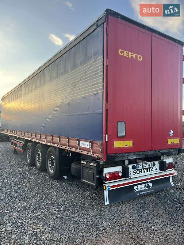 Тентованный борт (штора) - полуприцеп Schmitz Cargobull SCS 2011 в Иршаве