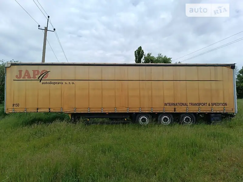 Тентованный борт (штора) - полуприцеп Schmitz Cargobull SCS 2006 в 