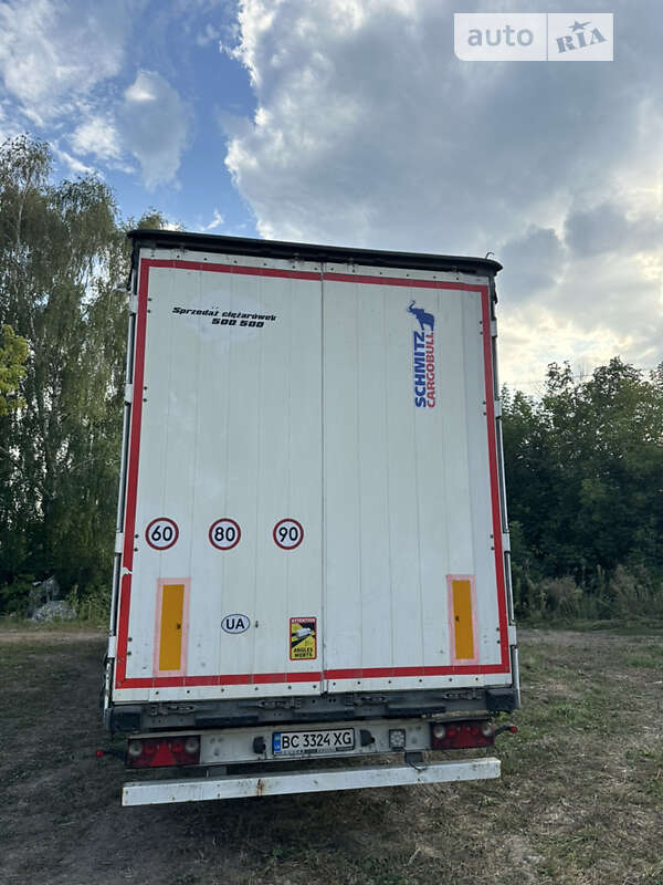 Тентований борт (штора) - напівпричіп Schmitz Cargobull SCS 2008 в Мені