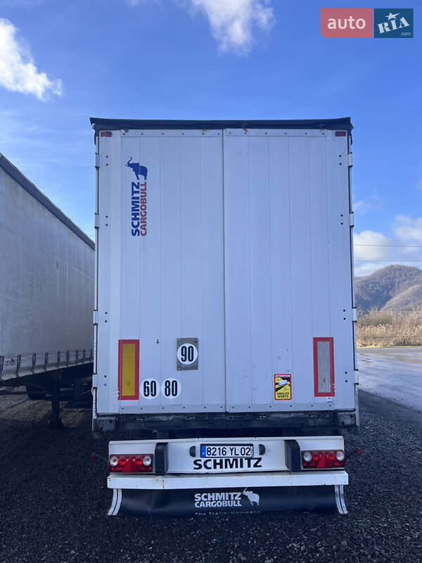 Тентованный борт (штора) - полуприцеп Schmitz Cargobull SCS 2009 в Хусте