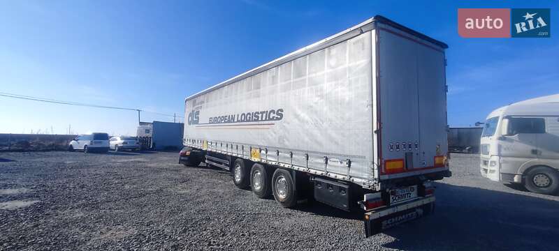 Тентований борт (штора) - напівпричіп Schmitz Cargobull SCS 2013 в Львові