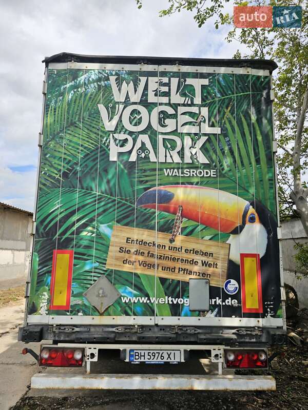 Тентований борт (штора) - напівпричіп Schmitz Cargobull SCS 2011 в Кілії