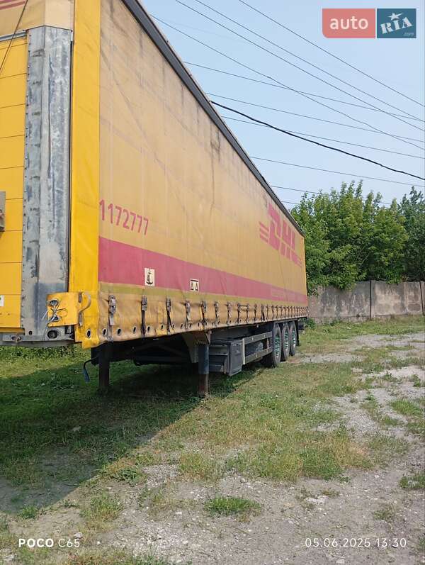 Тентований борт (штора) - напівпричіп Schmitz Cargobull SCS 2012 в Кам'янському