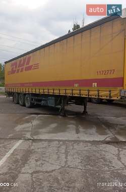 Тентованный борт (штора) - полуприцеп Schmitz Cargobull SCS 2012 в 