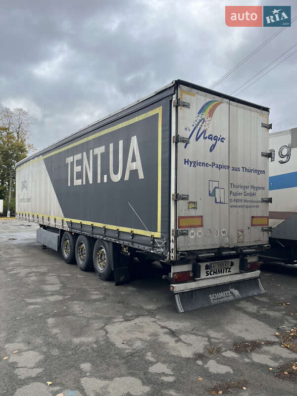 Тентованный борт (штора) - полуприцеп Schmitz Cargobull SCS 2006 в Броварах
