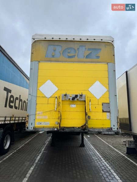 Тентованный борт (штора) - полуприцеп Schmitz Cargobull SCS 2008 в Львове