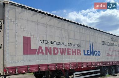 Тентований борт (штора) - напівпричіп Schmitz Cargobull SCS 2007 в Чорноморську