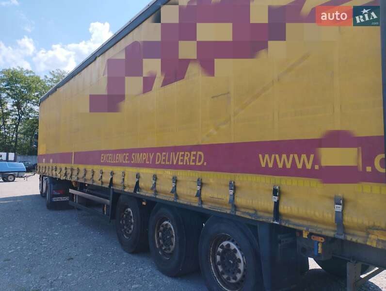 Тентований борт (штора) - напівпричіп Schmitz Cargobull SKO 24 2012 в Запоріжжі