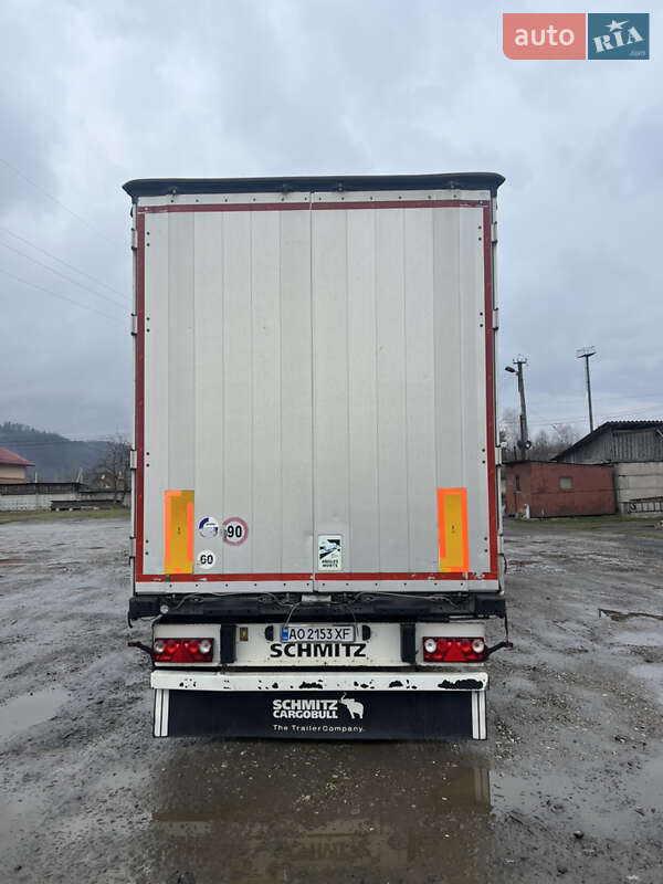 Тентований борт (штора) - напівпричіп Schmitz Cargobull SKO 24 2015 в Мукачевому фото 2 Тентований борт (штора) - напівпричіп Schmitz Cargobull SKO 24 2015 в Мукачевому