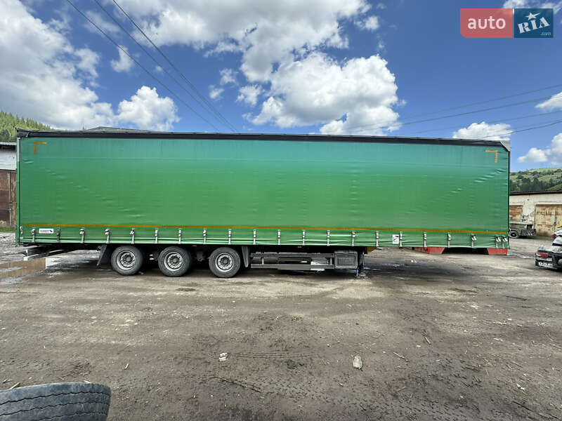 Тентований борт (штора) - напівпричіп Schmitz Cargobull SO1 2008 в Чернівцях