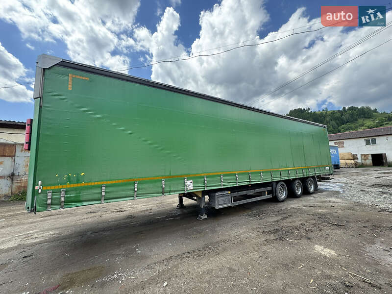 Тентований борт (штора) - напівпричіп Schmitz Cargobull SO1 2008 в Чернівцях