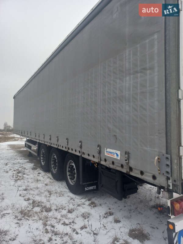 Тентованный борт (штора) - полуприцеп Schmitz Cargobull SO1 2008 в Рокитном фото 5 Тентованный борт (штора) - полуприцеп Schmitz Cargobull SO1 2008 в Рокитном
