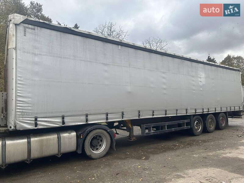 Тентований борт (штора) - напівпричіп Schmitz Cargobull SO1 2007 в Львові
