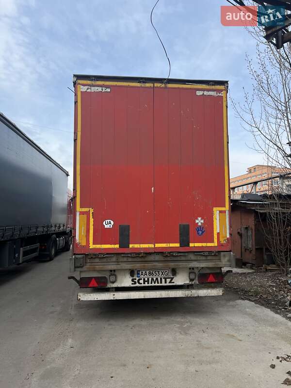Тентованный борт (штора) - полуприцеп Schmitz Cargobull SPR 24 2005 в 
