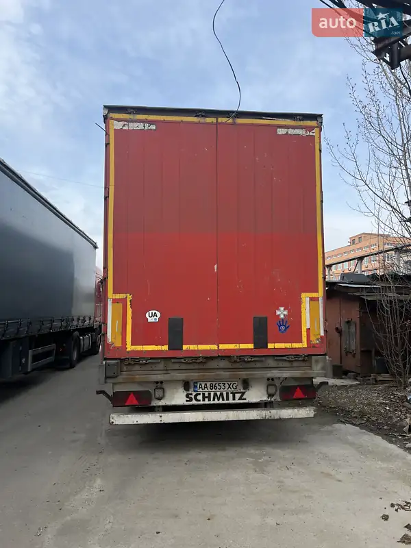 Тентованный борт (штора) - полуприцеп Schmitz Cargobull SPR 24 2005 в 