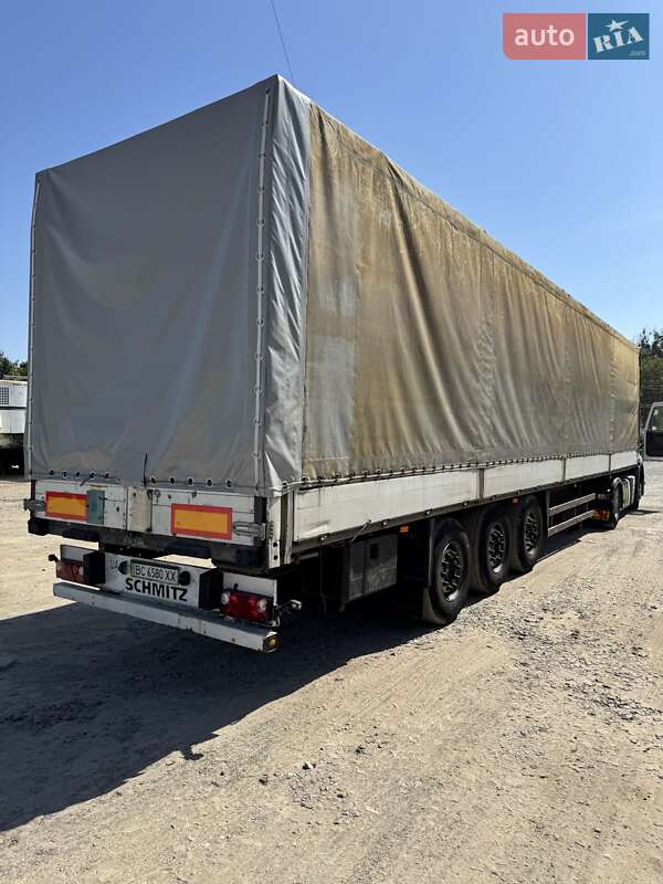 Тентованный борт (штора) - полуприцеп Schmitz Cargobull SPR 24 2006 в 