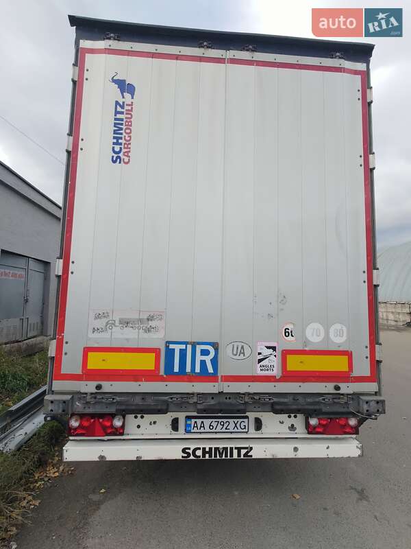 Бортовий напівпричіп Schmitz Cargobull SPR 24 2013 в Києві