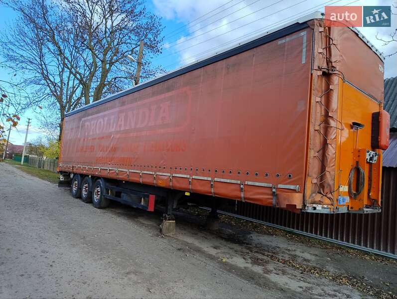 Тентований борт (штора) - напівпричіп Schmitz Cargobull SPR 27 2006 в 