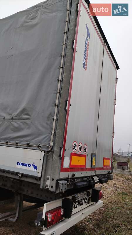 Тентованный борт (штора) - полуприцеп Schmitz Cargobull SPR 2016 в Ровно