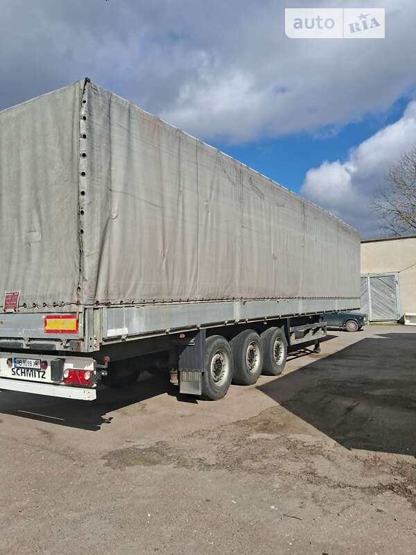 Тентований борт (штора) - прицеп Schmitz Cargobull SPR 2008 в Томашполі